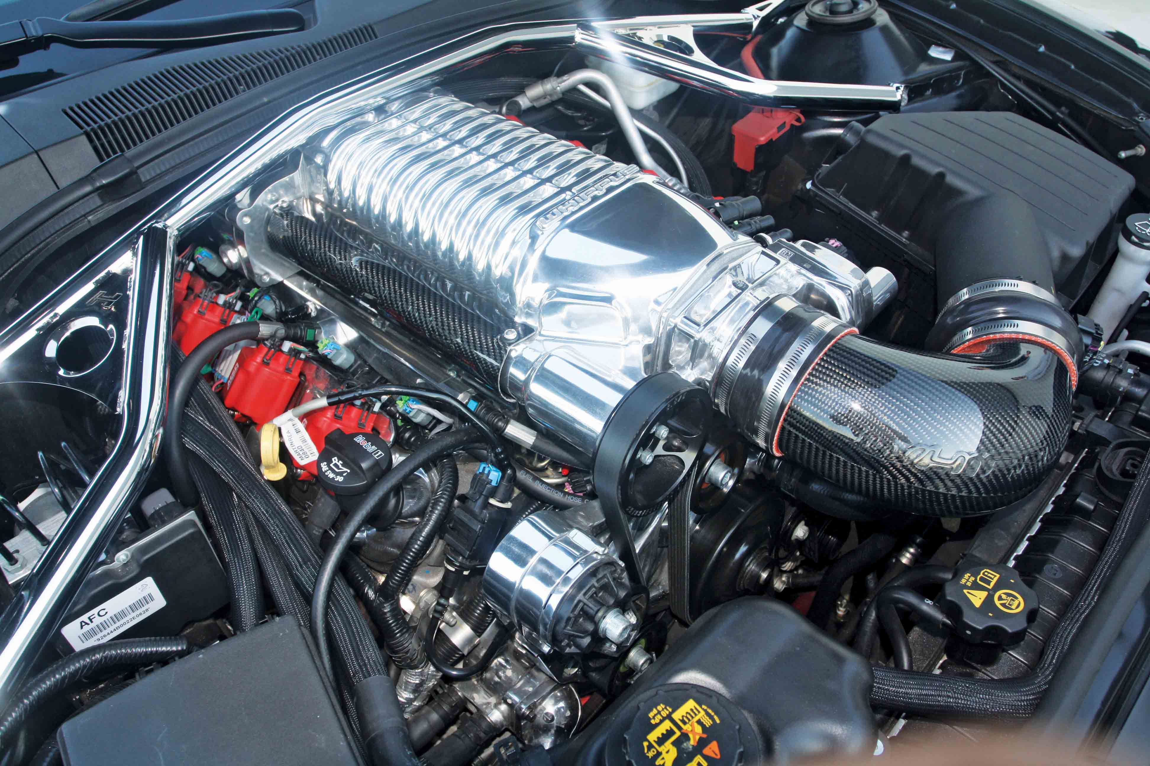 Thanks to the Whipple supercharger there is no shortage of power or style. 